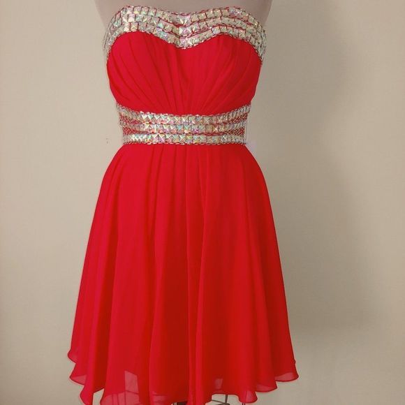 Princess Collection Dresses & Skirts - NWT Princess Collection Style 6331 Red Mini Dress
